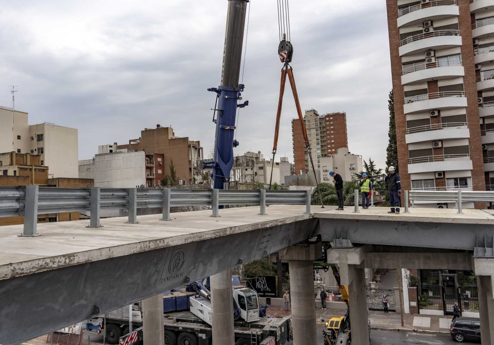 Montaje Puente Modular Ramos Mejía